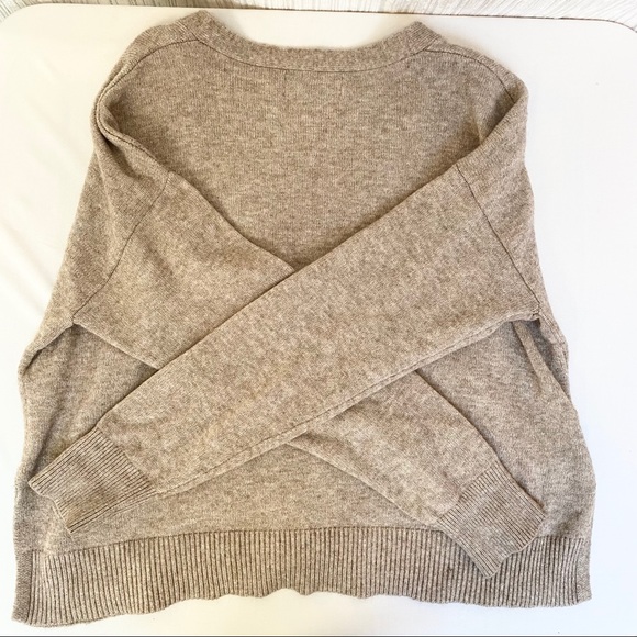 Anthropologie Brown Knit Cardigan Size S - Picture 4 of 8